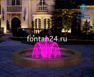 Фонтан для парка "Лилия" ø=3 м