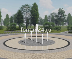 Фонтан для парка "Аллегро" ø=3 м