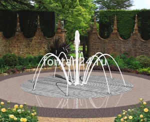 Фонтан для парка "Дуэт средний" ø=3 м